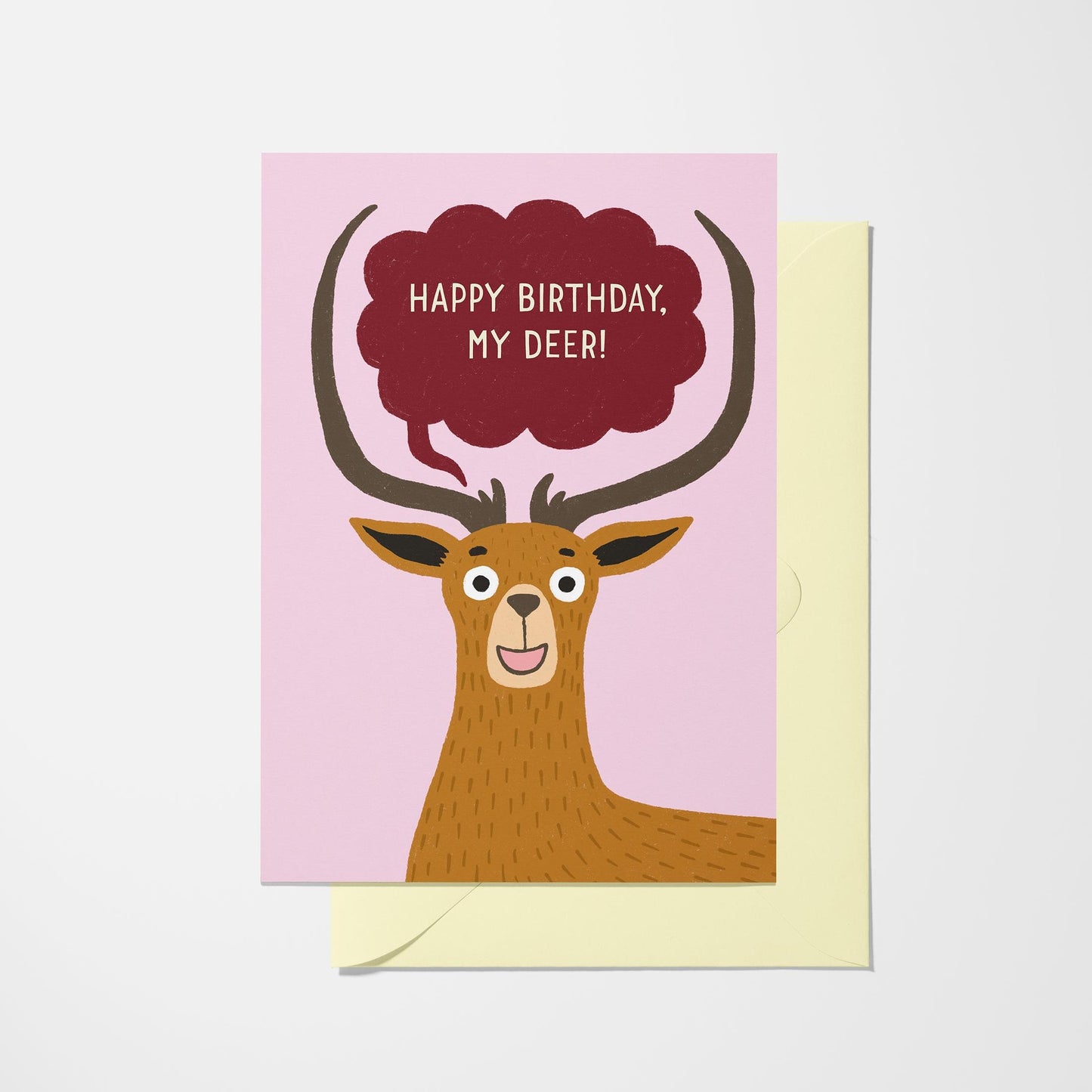 Deer - Birthday Greeting Card