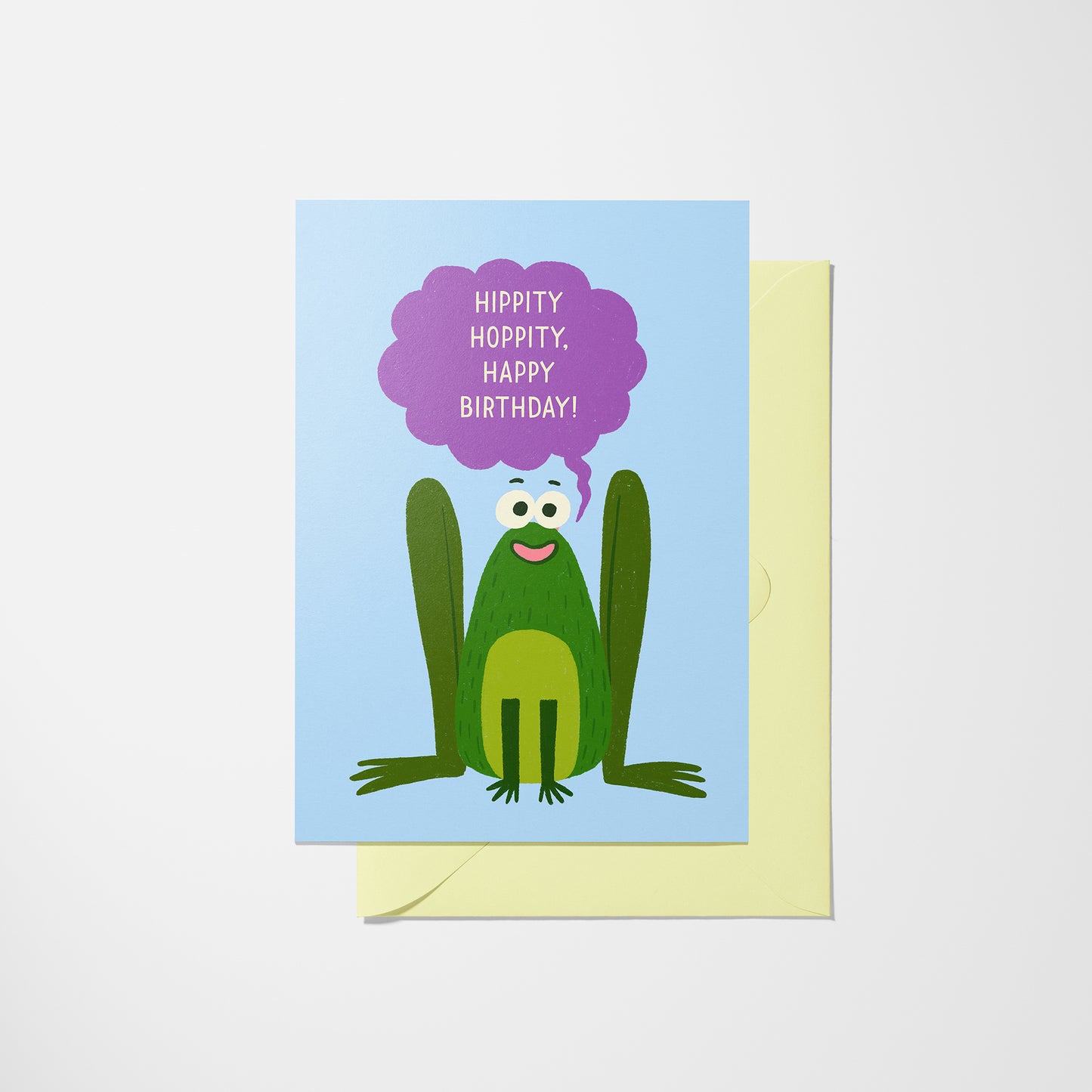 Frog - Birthday Greeting Card
