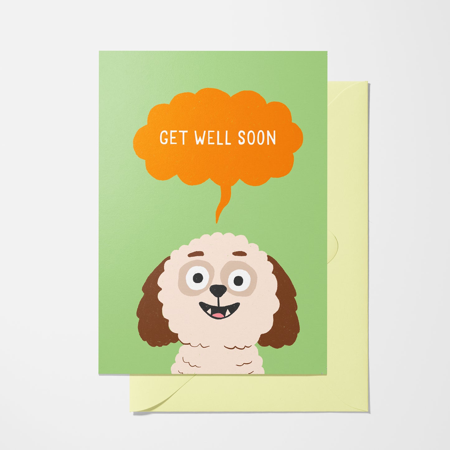 Get Well Dog Greeting Card