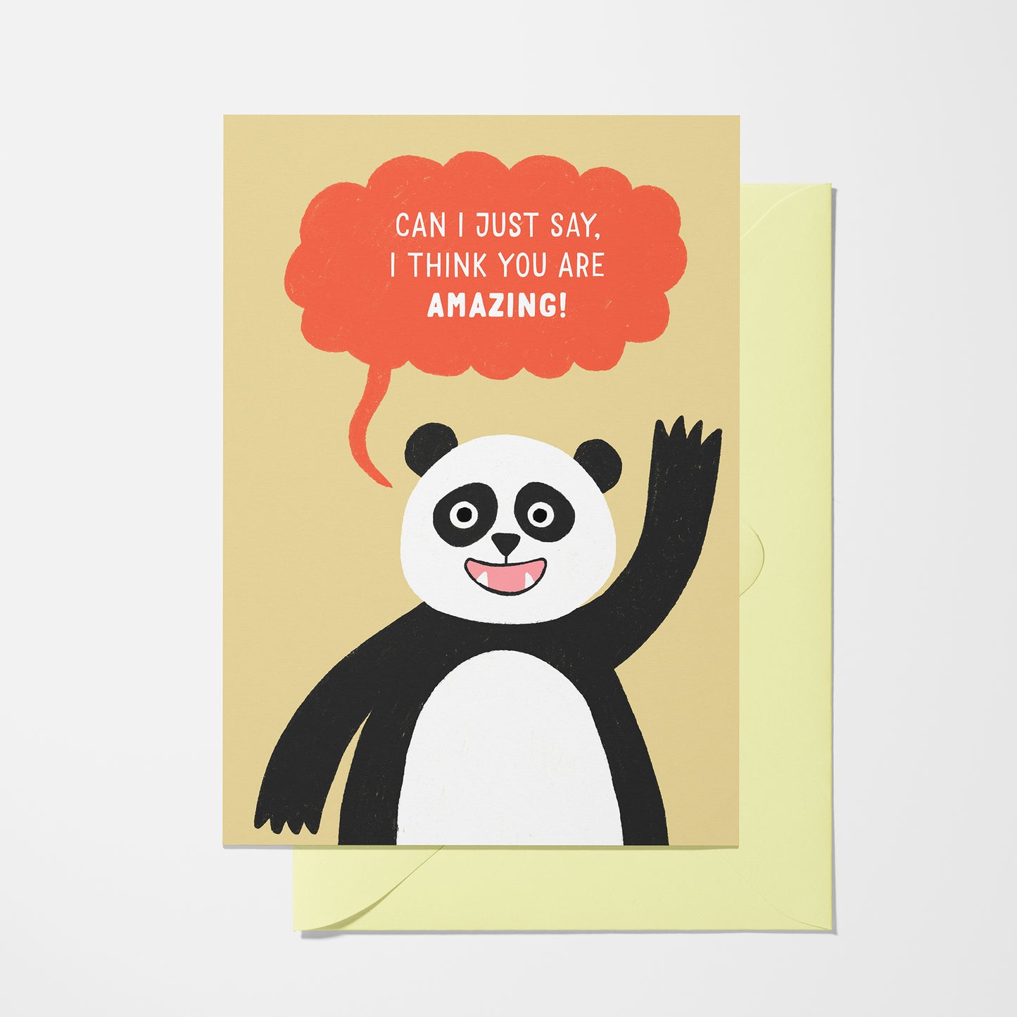 Amazing Panda - Greeting Card