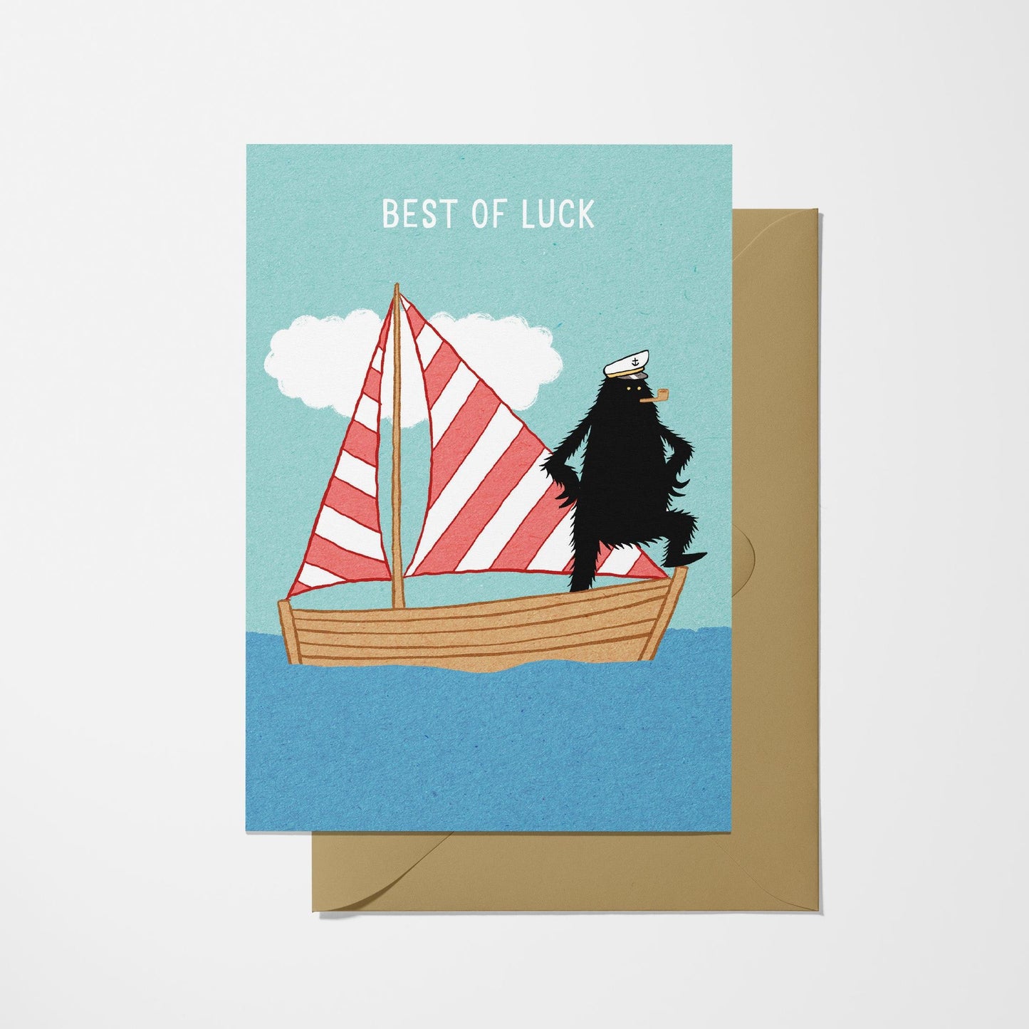 Best of Luck Sailor - Greeting Card