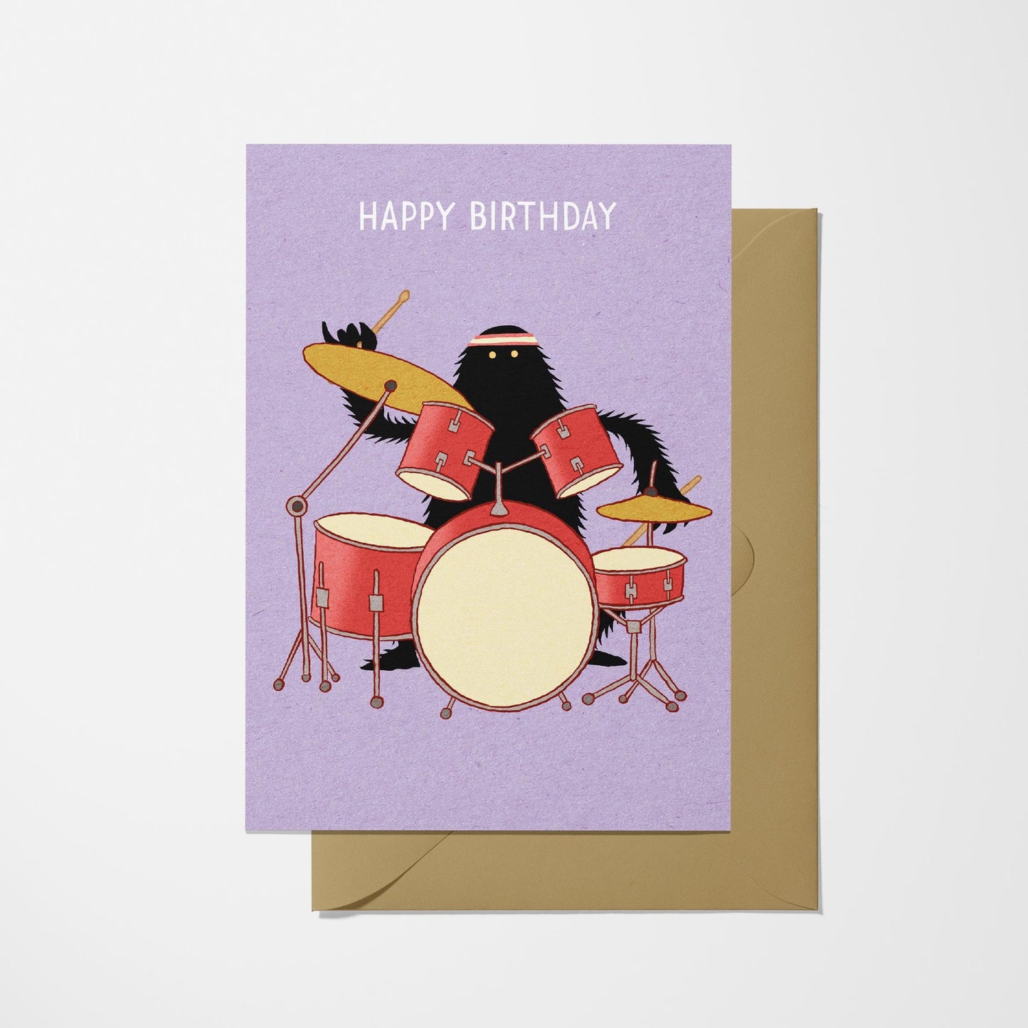 Drummer - Birthday Card