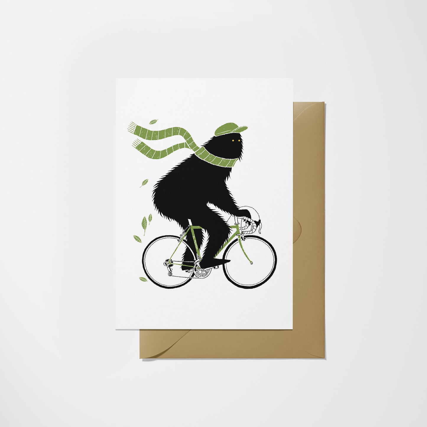 Cycling - Greeting Card