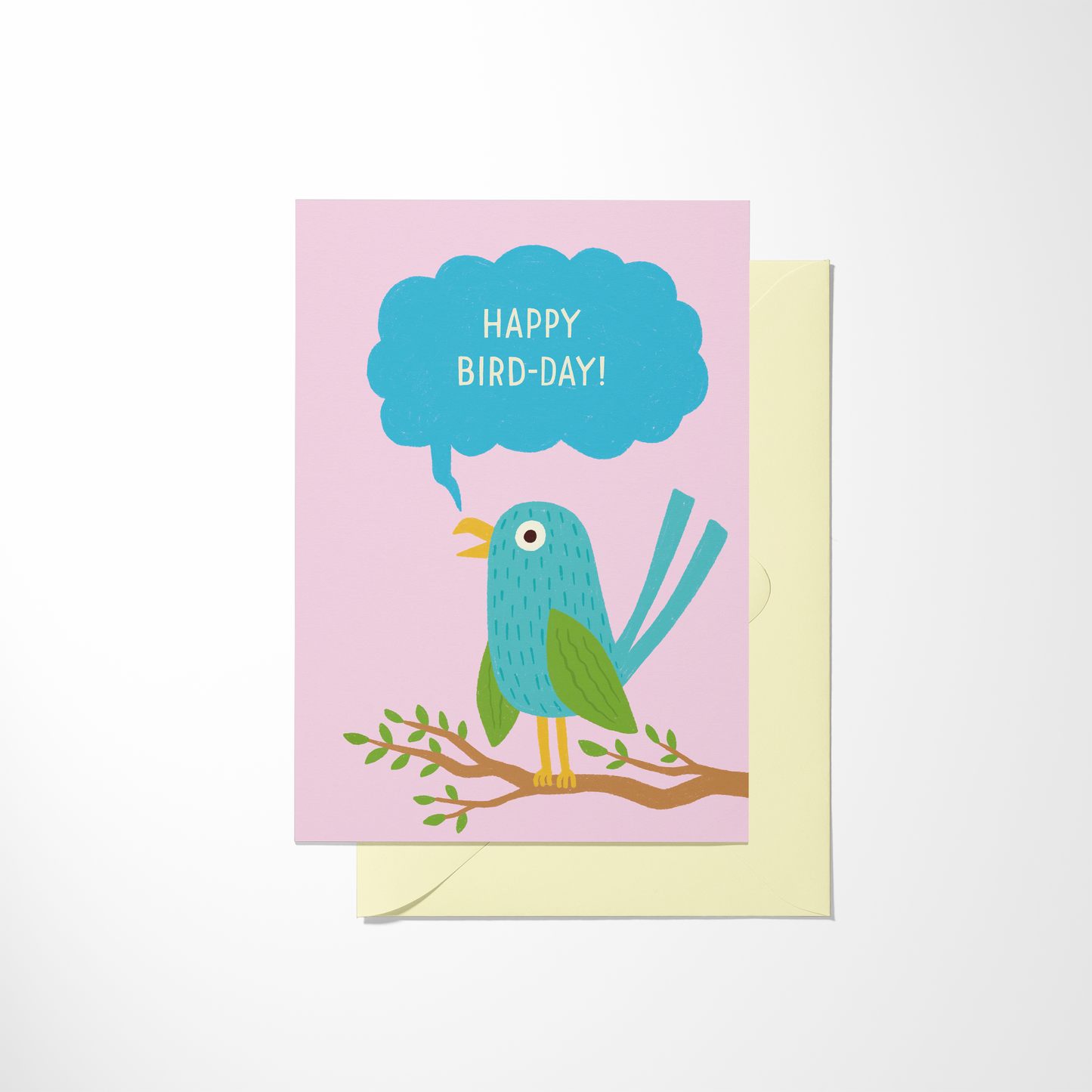 Bird-day - Birthday Greeting Card