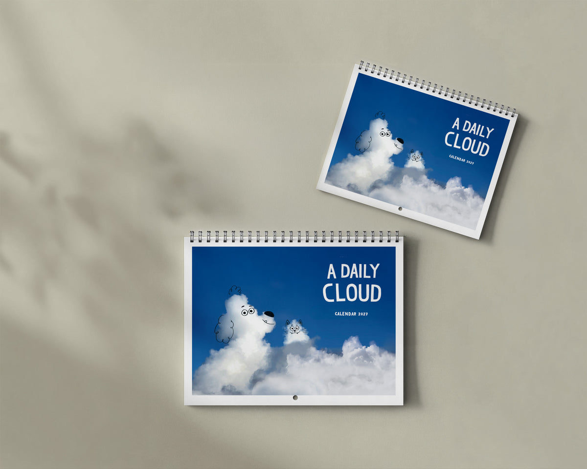 (US/CA) LARGE Wall Calendar 11.7 x 16.5 inches (Copy)