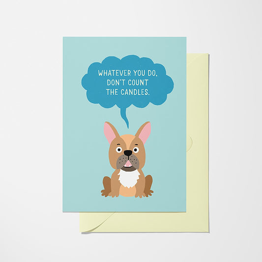 Candles - Birthday Greeting Card