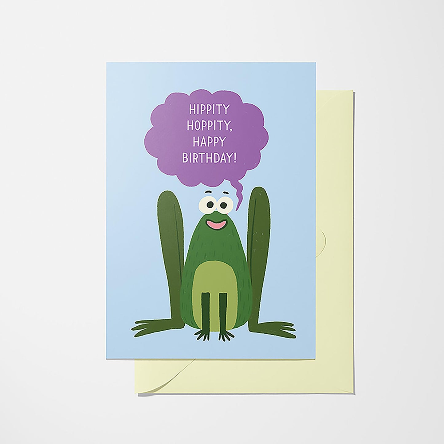 Frog - Birthday Greeting Card