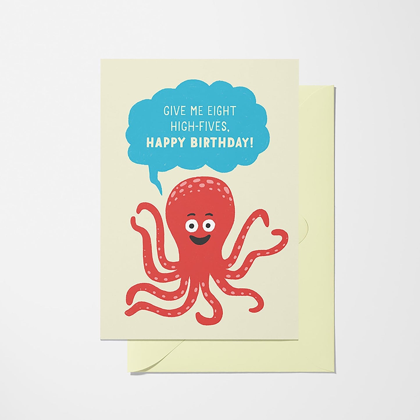 Octopus - Birthday Greeting Card