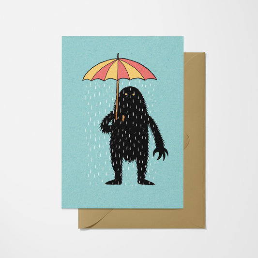 Rain - Greeting Card