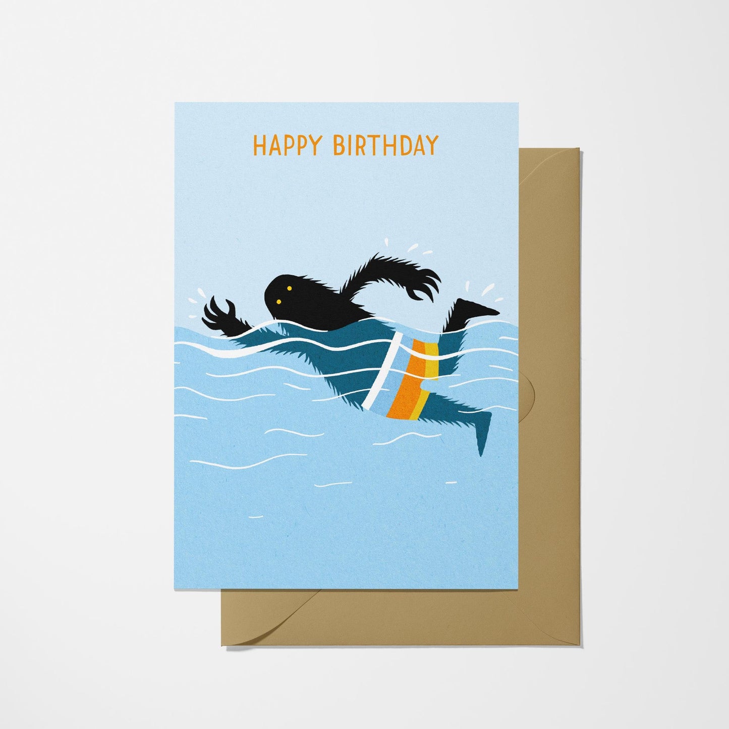 Swim - Birthday Card