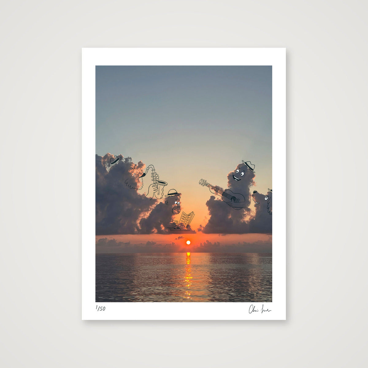 Jazz Band — 30×40cm, 12×16" Print only
