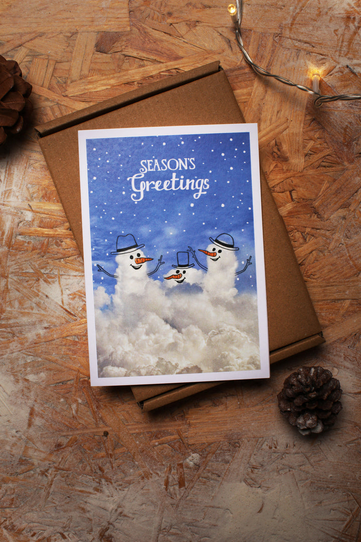 Pack of 8, 16 or 24 A Daily Cloud Christmas Cards